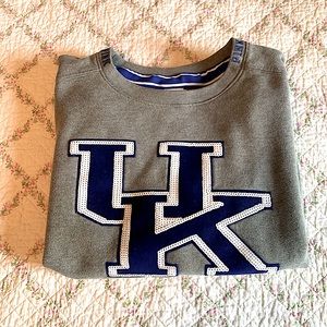 Pink University of Kentucky gray crewneck sweatshirt size S